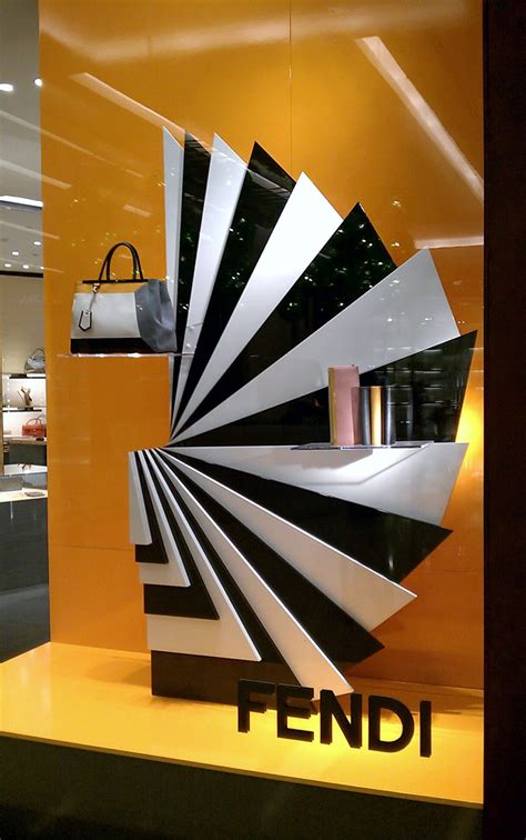 Fendi window displays